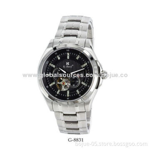 Stainless steel luxury watch for men